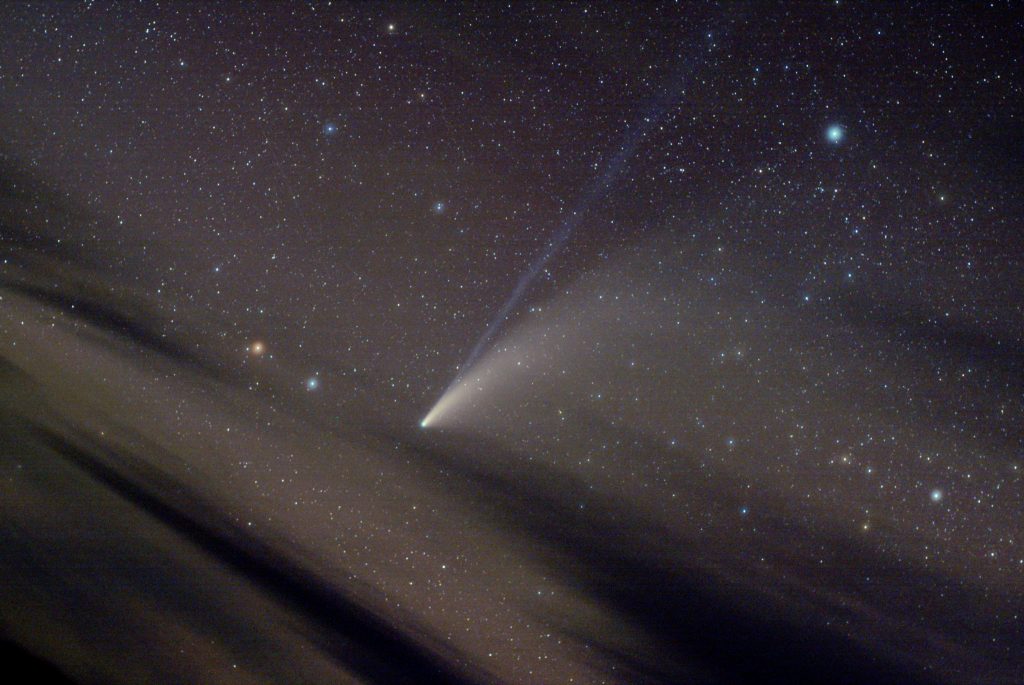 Comet NEOWISE on 2020-07-21